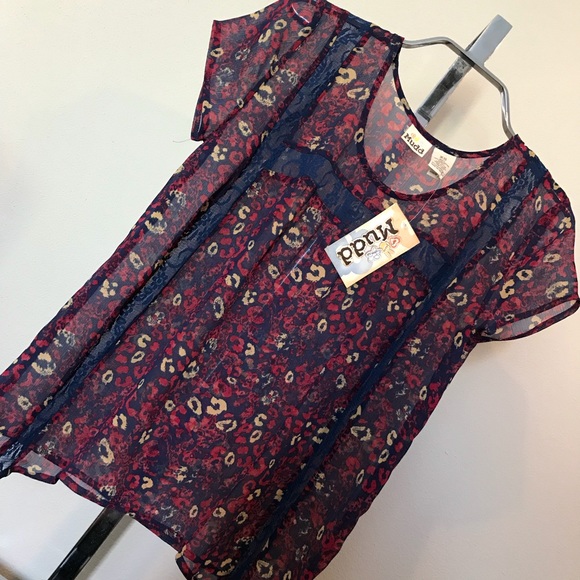 Mudd Tops - Mudd Boho Top